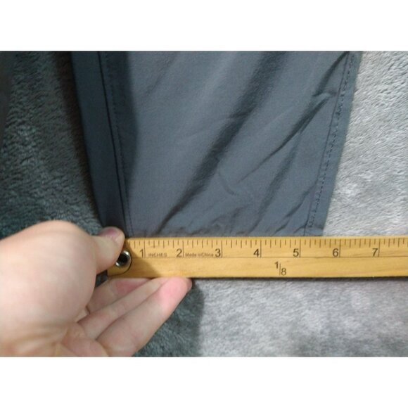 Athleta Pants Womens 6 Gray Midtown Ankle Trouser Pull On Drawstring Stretch - Picture 6 of 9